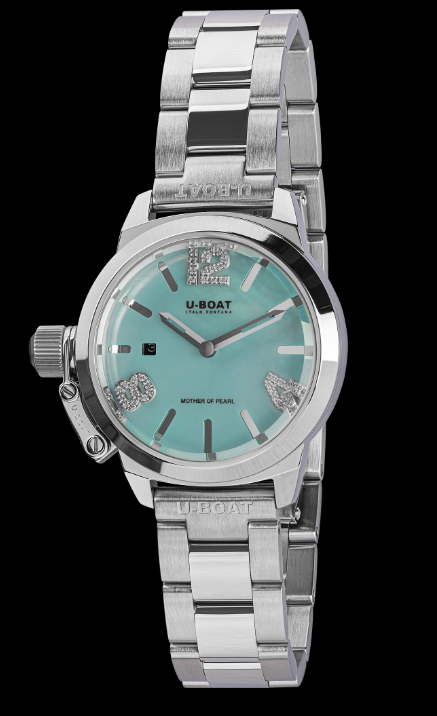 Review Replica U-BOAT CLASSICO LADY 30MM ACQUAMARINE 8900 watch